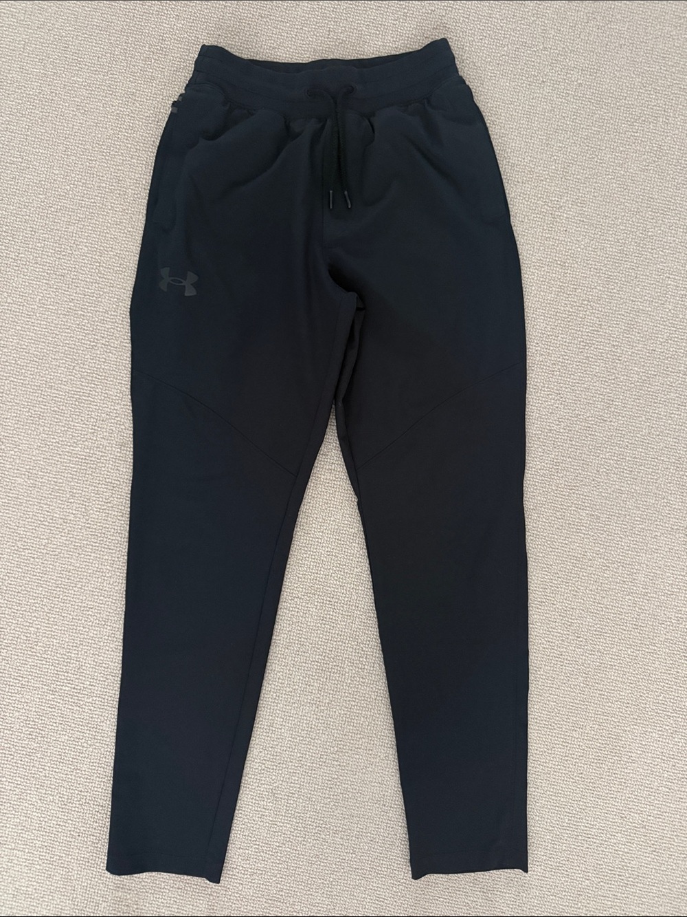 Under Armour Black Men's Athletic Joggers with Drawcord